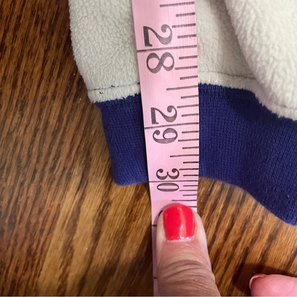 Nike Vintage Fleece Jogger Sweatpant Cream Purple Orange Size Small - Picture 4 of 10